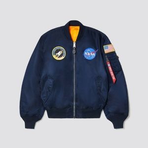 Alpha Industries NASA MA-1 BOMBER JACKET  Never worn no tags